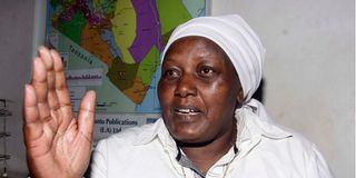 Former Kinangop MP Mary Wanjiru