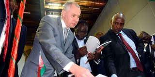 Belarus Ambassador to Kenya Pavel Vziatkin