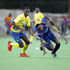 Johnson Singoei (left) of Sikh Union vies with Oscar Kibet of Western Jaguars