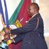 Former Inspector General of Police David Kimaiyo handing over duty to Deputy IG Samuel Arachi in acting capacity 