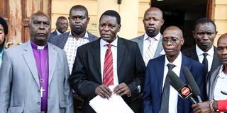 National Parents Association Chairman David Obuhatsa Silas