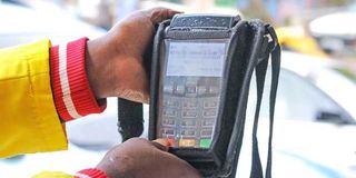 A point-of-sale gadget that digitally records all sale transactions and issues digital receipts
