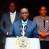 Deputy President Rigathi Gachagua during a press briefing at his Karen residence