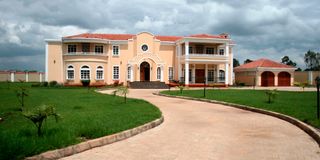 The front view of the Senate Speaker’s official residence in Karen, Nairobi