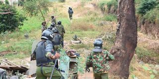 Lang'ata protests