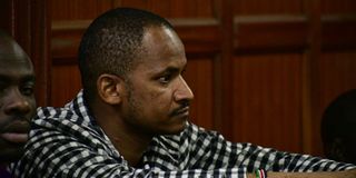 Babu Owino at Milimani Law Courts