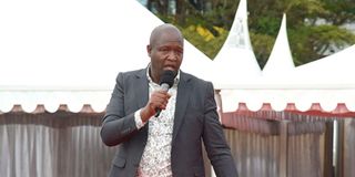 Kericho Governor Erick Mutai