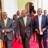 President William Ruto, Deputy President Rigathi Gachagua, Prime Cabinet Secretary Musalia Mudavadi at State House