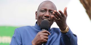 President Ruto in Mt Kenya