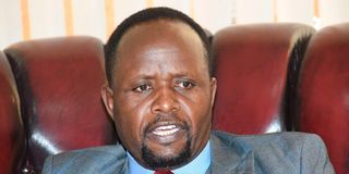 Trans Nzoia Governor George Natembeya.