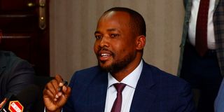 Lands, Public Works, Housing and Urban Development Principal Secretary Nixon Korir
