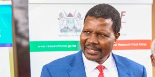 Kemri Director-General Elijah Songok