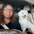 Genevieve Wasonga with her pet Lola.