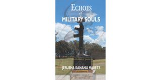 The cover of ‘Echoes of Military Souls’ by Jerusha Kananu.