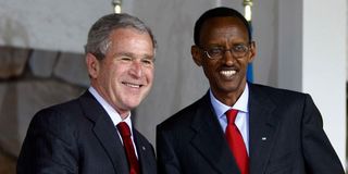 US President George W. Bush