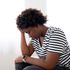 Stressed woman