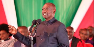 President William Ruto.