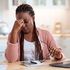 stressed woman