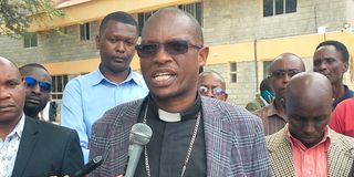 Reverend Hezekiah Murage of PCEA Kitengela
