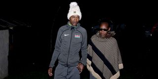 Kenya's Nancy Chelangat Koech and her brother Geoffrey Kiplangat Koech