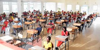Standard Eight candidates from Gilgil Hills Academy