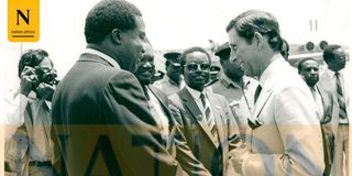 Prince Charles visit to Kenya 1970s
