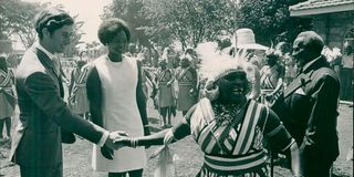 Prince Charles jomo kenyatta kenya