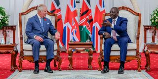King Charles III and President William Ruto 