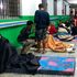 Earthquake survivors 