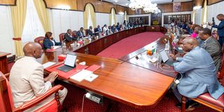 Cabinet meeting