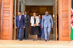 Ruto meets Koome
