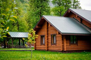 wooden house
