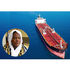 An oil tanker.