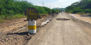 Magadi-Kiserian road