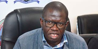 Chief Government Pathologist Dr Johansen Oduor