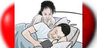 Cheating partner