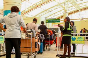 Passengers at JKIA