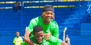Gor Mahia striker Benson Omala