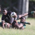 Mwamba RFC Brian Ayimba (top) is tackled by Nakuru RFC's Felix Okoth