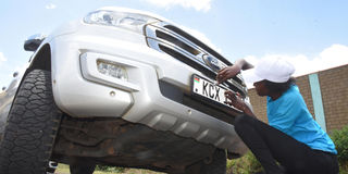 Number plates
