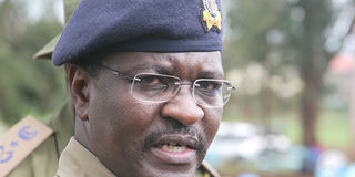 Former Police Commissioner Mathew Iteere.