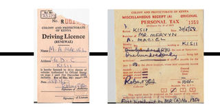 Mervyn Maciel’s documents signed by Robert Ouko