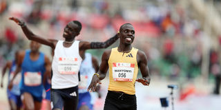 Kenya's Emmanuel Wanyonyi