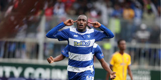 AFC Leopards striker Arthur Gitego