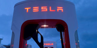 Tesla electric vehicle chargers 