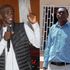 Athletes Eliud Kipchoge, Daniel Komen and Brimin Kipruto.