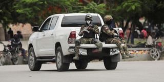 Haiti soldiers