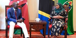 William Ruto and Samia Suluhu Hassan