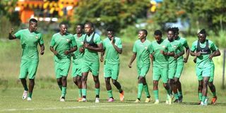 Harambee Stars players