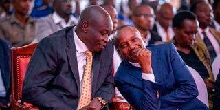 Rigathi Gachagua and Kithure Kindiki